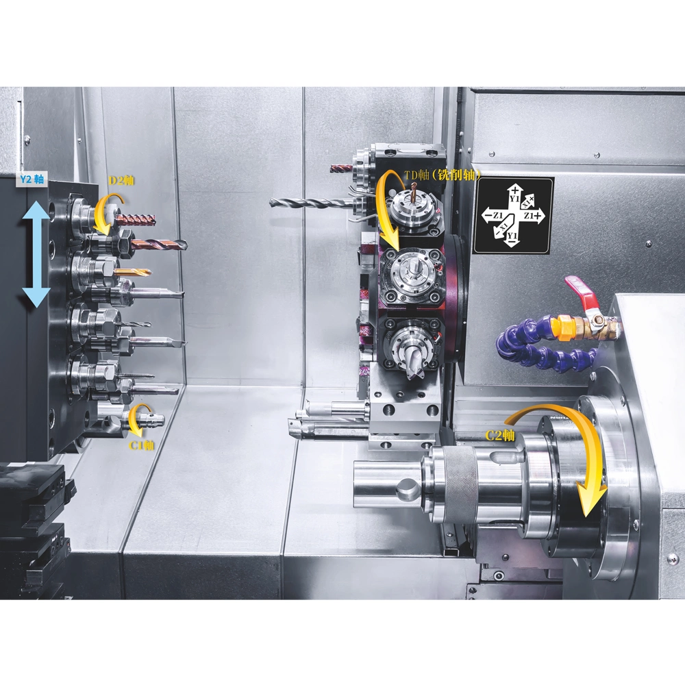 European Standard Europ Design CNC Slant Bed Turning Lathe