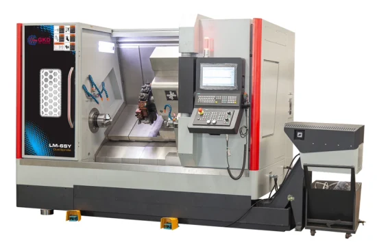 Factories Y Axis Dual Spindles Torno Direct CNC Lathe